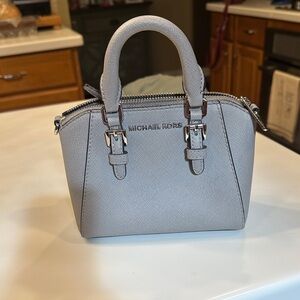 Michael Kors Taupe Satchel